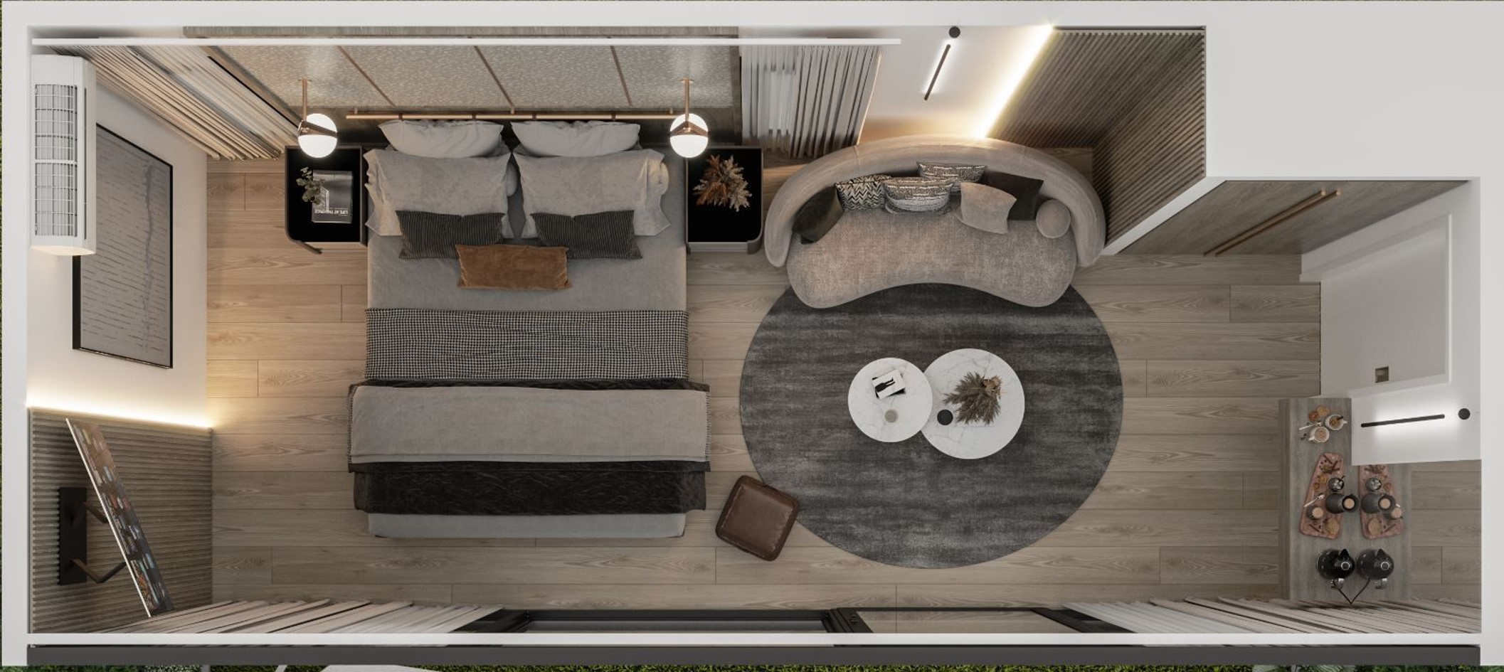 Tiny House Oda Tasarımı